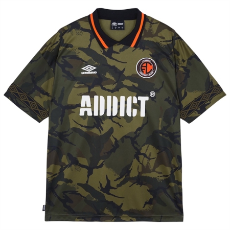 ÁO BÓNG ĐÁ UMBRO ADDICT FC HOME 2022 - XANH “377604-15”