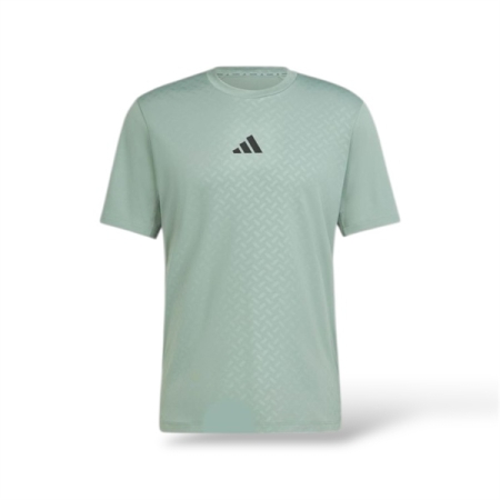 ÁO THỂ THAO ADIDAS PRIMELIFT 3-STRIPES TEE -XANH “JI8214”