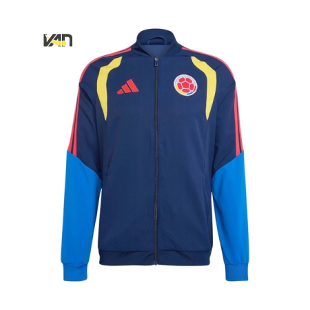 ÁO KHOÁC DI CHUYỂN ADIDAS ĐTQG COLOMBIA 2026 TIRO - XANH “JZ6223”