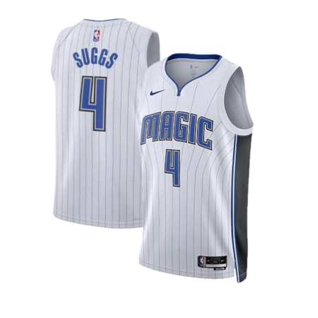 ÁO BÓNG RỔ NIKE ORLANDO MAGIC SWINGMAN NAMESET SUGGS #4 - TRẮNG “DN2089-102”