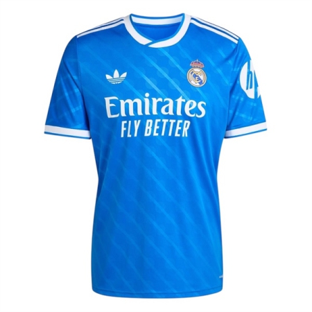 ÁO BÓNG ĐÁ ADIDAS REAL MADRID SÂN KHÁCH THỨ BA 25/26 - XANH “JV5845”