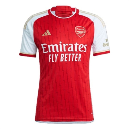 ÁO BÓNG ĐÁ ADIDAS ARSENAL SÂN NHÀ 23/24 FAN VERSION - ĐỎ “HR6929”