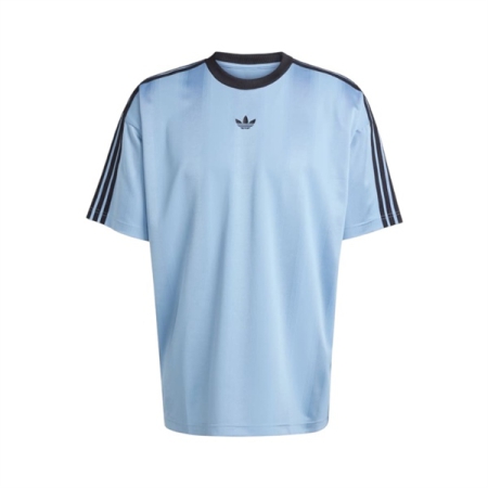 ÁO THUN THỜI TRANG ADIDAS JACQUARD ADICOLOR - XANH “JW5879”