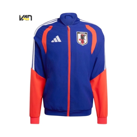 ÁO KHOÁC DI CHUYỂN ADIDAS ĐTQG NHẬT BẢN 2026 TIRO - XANH “JZ7129”