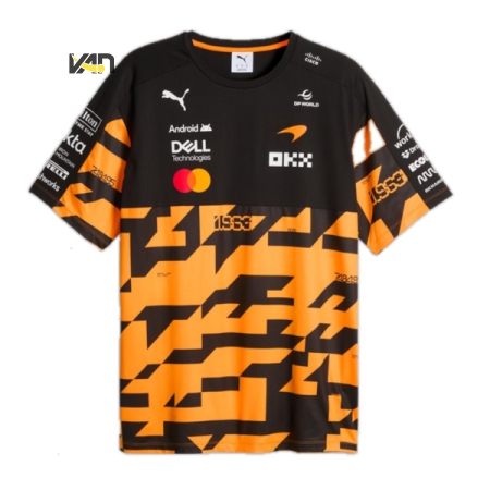 ÁO ĐẤU CÔNG THỨC 1 PUMA x MCLAREN RACING 1000th GRAND PIX - ĐEN “713958 01”