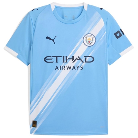 ÁO ĐẤU PUMA MANCHESTER CITY 25/26 SÂN NHÀ FAN VERSION - XANH “780338-01”