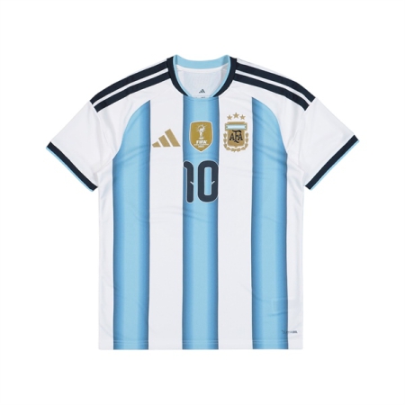 ÁO BÓNG ĐÁ ADIDAS ĐTQG ARGENTINA SÂN NHÀ WORLDCUP 2026 MESSI #10 FAN VERSION - XANH “KA8117“