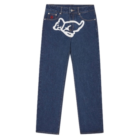 QUẦN DÀI NAM ICECREAM BBC RUNNING PUPPY DEMIN PANT - XANH