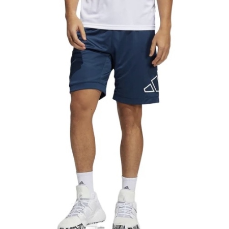 QUẦN SHORT ADIDAS BIG LOGO XANH - GT3016