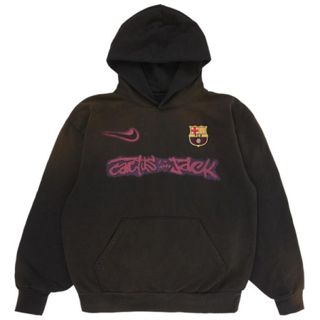 ÁO HODDIE NIKE FC BARCELONA X CACTUS JACK SPRAY LOGO HOODIE ‘BLUE’ “FQCJ-HS01”