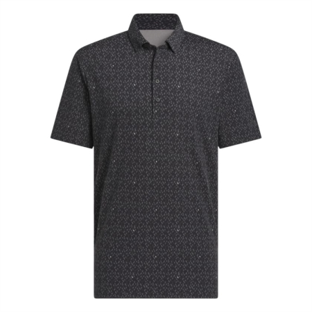 ÁO THỂ THAO NAM ADIDAS POLO GOLF ULTIMATE365 MICRO ARGYLE - ĐEN “JL5274”