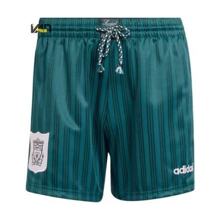 QUẦN BÓNG ĐÁ ADIDAS LIVERPOOL RETRO - XANH "KA8102"