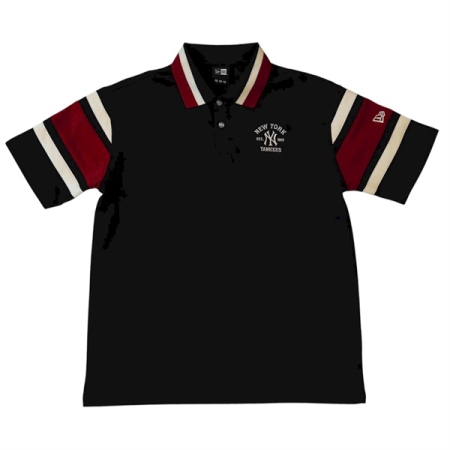 ÁO THUN POLO THỜI TRANG NAM NEW ERA NEW YORK YANKESS - ĐEN “15453599”