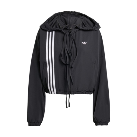 ÁO KHOÁC ADIDAS RIBBON TRACKTOP NỮ - ĐEN - “JX2698”