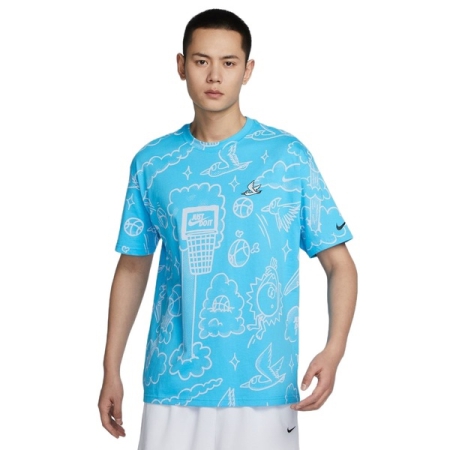 ÁO THUN THỜI TRANG NIKE MAX90 MAX BBALL AOP "DZ2699 416"