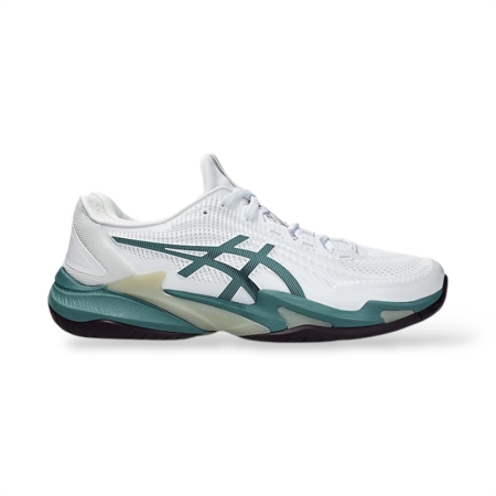 GIÀY TENNIS/PICKLEBALL ASICS FF3 WHITE/FOGGY TEAL - TRẮNG “1041A370-107”