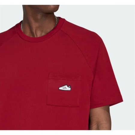 ÁO THUN THỜI TRANG ADIDAS NAM - MÀU ĐỎ “IA3934”