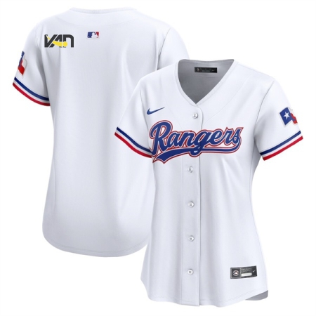 ÁO BÓNG CHÀY NỮ NIKE RANGERS TRẮNG “T773-TEWH”