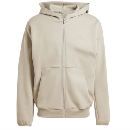 ÁO KHOÁC THỜI TRANG ADIDAS KHOÁ KÉO LOGO NHỎ FUTURE - XANH RÊU "JD4947"