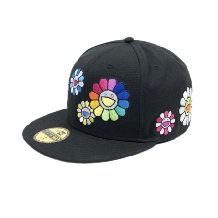 NÓN THỜI TRANG NEW ERA X TAKASHI MURAKAMI FLOWER ALLOVER 59FIFTY FITTED - ĐEN