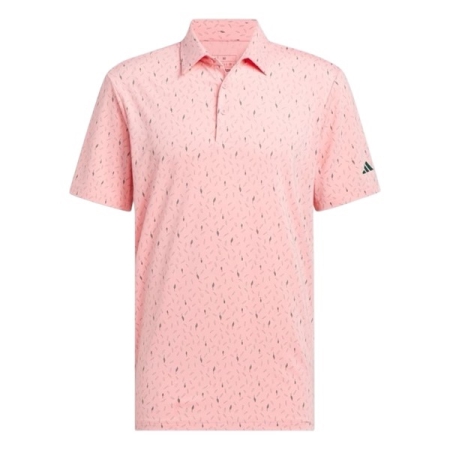 ÁO POLO ADIDAS GOLF PHỦ HOẠ TIẾT ULTIMATE365 -PINK “IL0552”