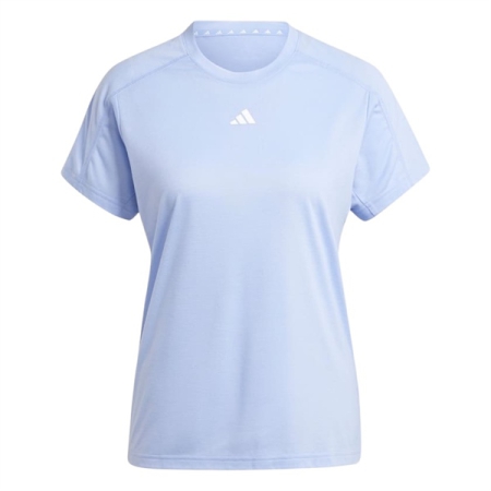 ÁO THUN THỜI TRANG NỮ ADIDAS MINIMAL BRANDING TRAIN ESSENTIALS AEROREADY -XANH “IX1013”