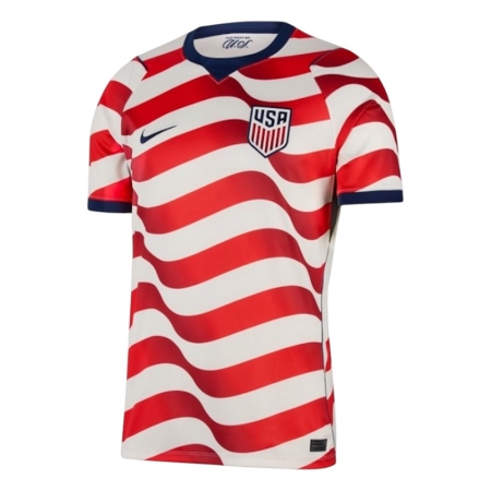 ÁO BÓNG ĐÁ NIKE ĐTQG MỸ SÂN NHÀ 2026 FAN VERSION - ĐỎ “IB5339-133”