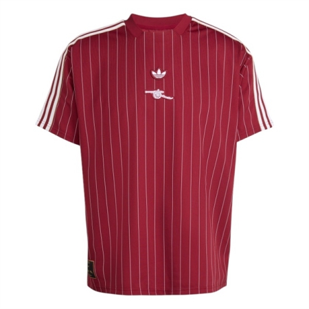 ÁO BÓNG ĐÁ THỜI TRANG ADIDAS ARSENAL ICONS TERRACE - ĐỎ “KB6427”