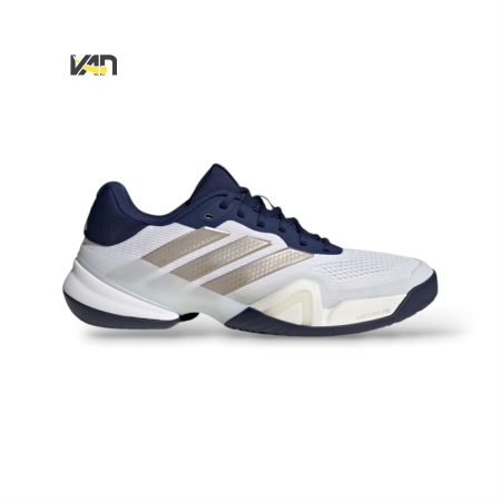 GIÀY TENNIS/PICKLEBALL NAM ADIDAS BARRICADE 14 - TRẮNG “JR1743”