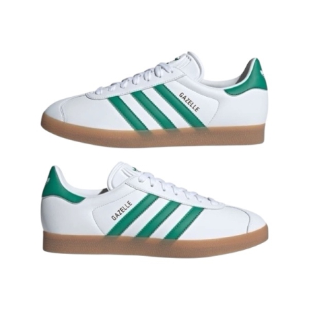 [SALE CHỒNG SALE] GIÀY THỜI TRANG CỔ ĐIỂN ADIDAS GAZELLE “ GREE WHITE “ IH2216